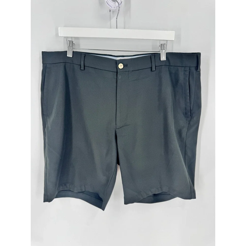 Peter Millar‎ Salem Performance Shorts Mens 38 Black Golf Technical Luxury